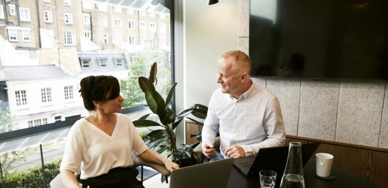 MarshBerry Perpetuation planning two people having a meeting