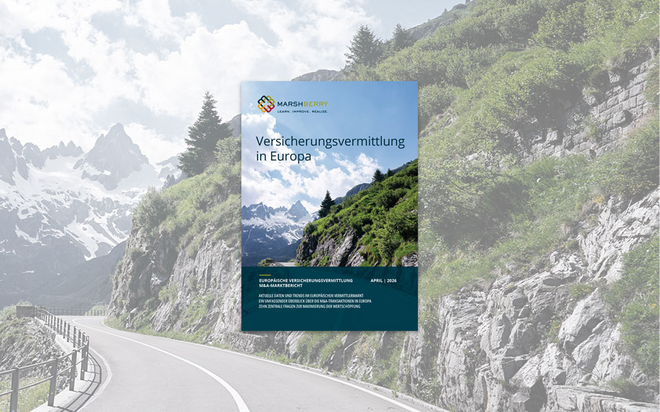 Jetzt verfügbar: Versicherungsvermittlung in Europa – M&A-Marktreport