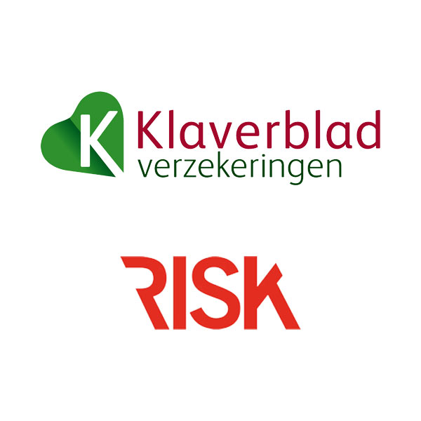 Klaverblad and RISK logos