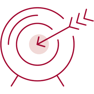 arrow in target icon