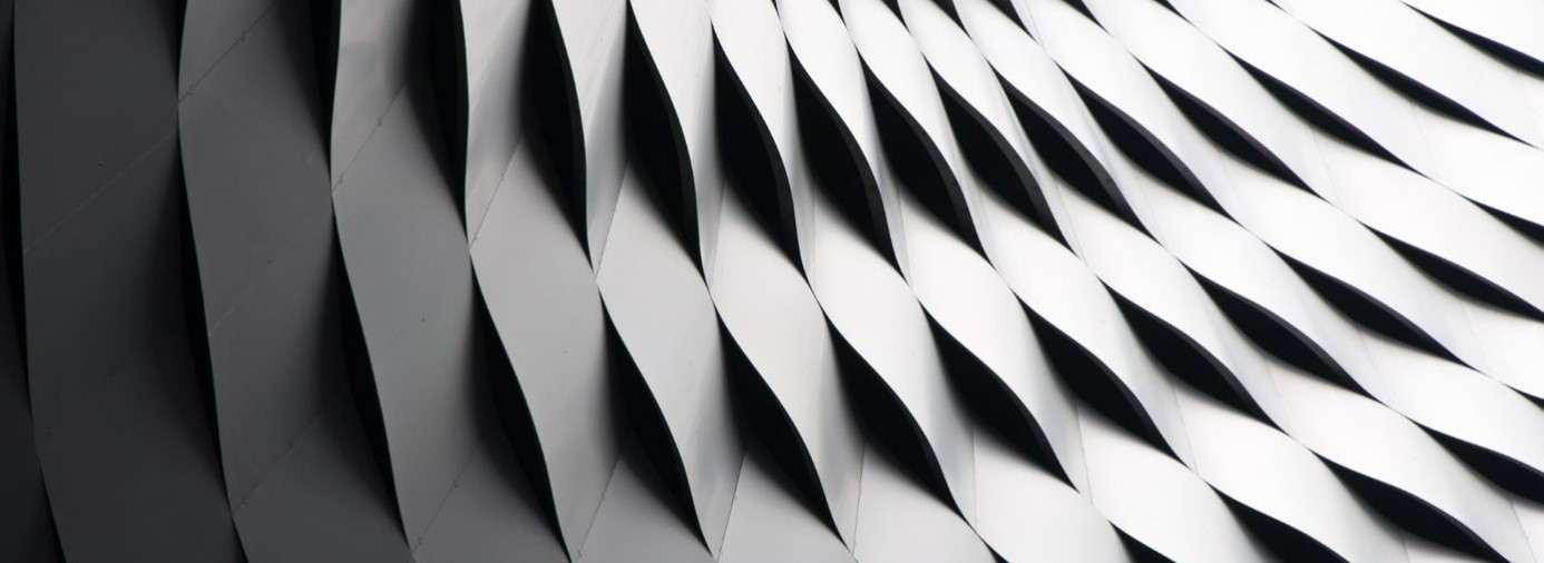 photo of black wavy metal